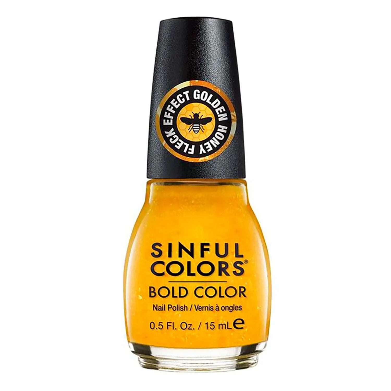 Sinful Colors Bold Color Nail Polish, 3054 Save The Bees (case)
