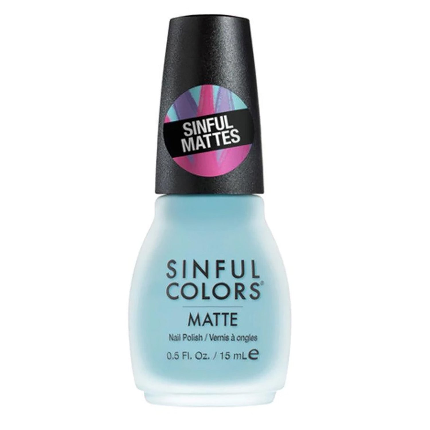 Sinful Colors Sinful Mattes Nail Polish, 2561 State-Mint (case)