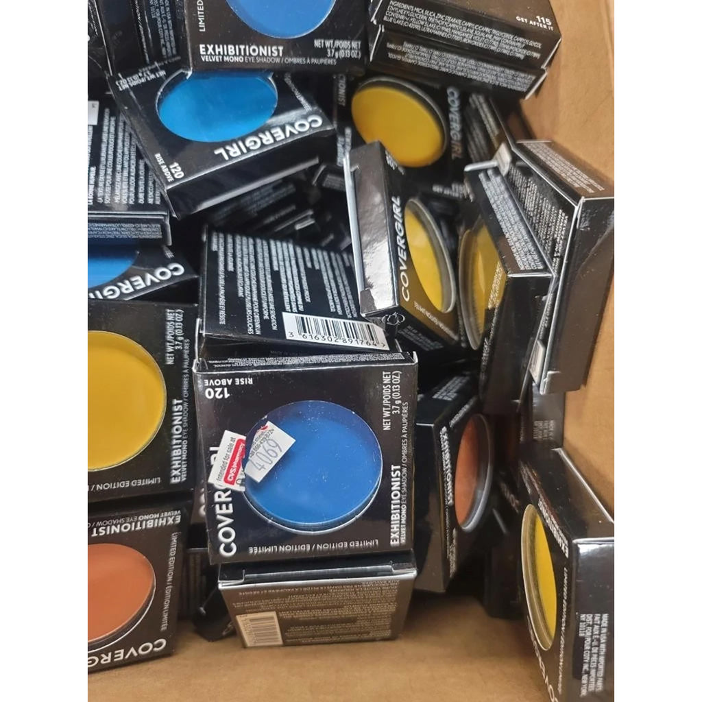 CoverGirl Exhibitionist Velvet Mono Eye Shadow Wholesale Bulk Mix, Lot of 50