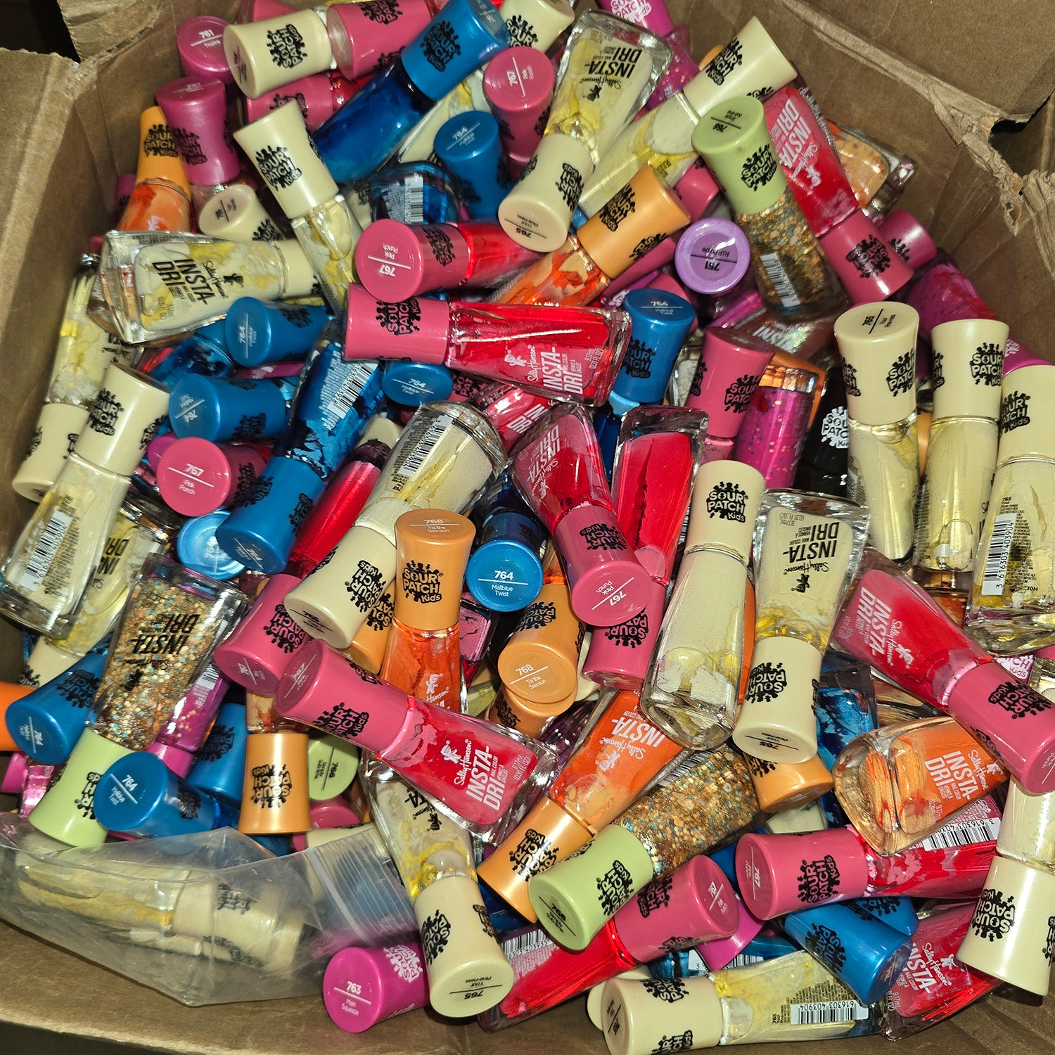 Sally Hansen Insta-Dri Nail Polish Mixed Box, 25 Units