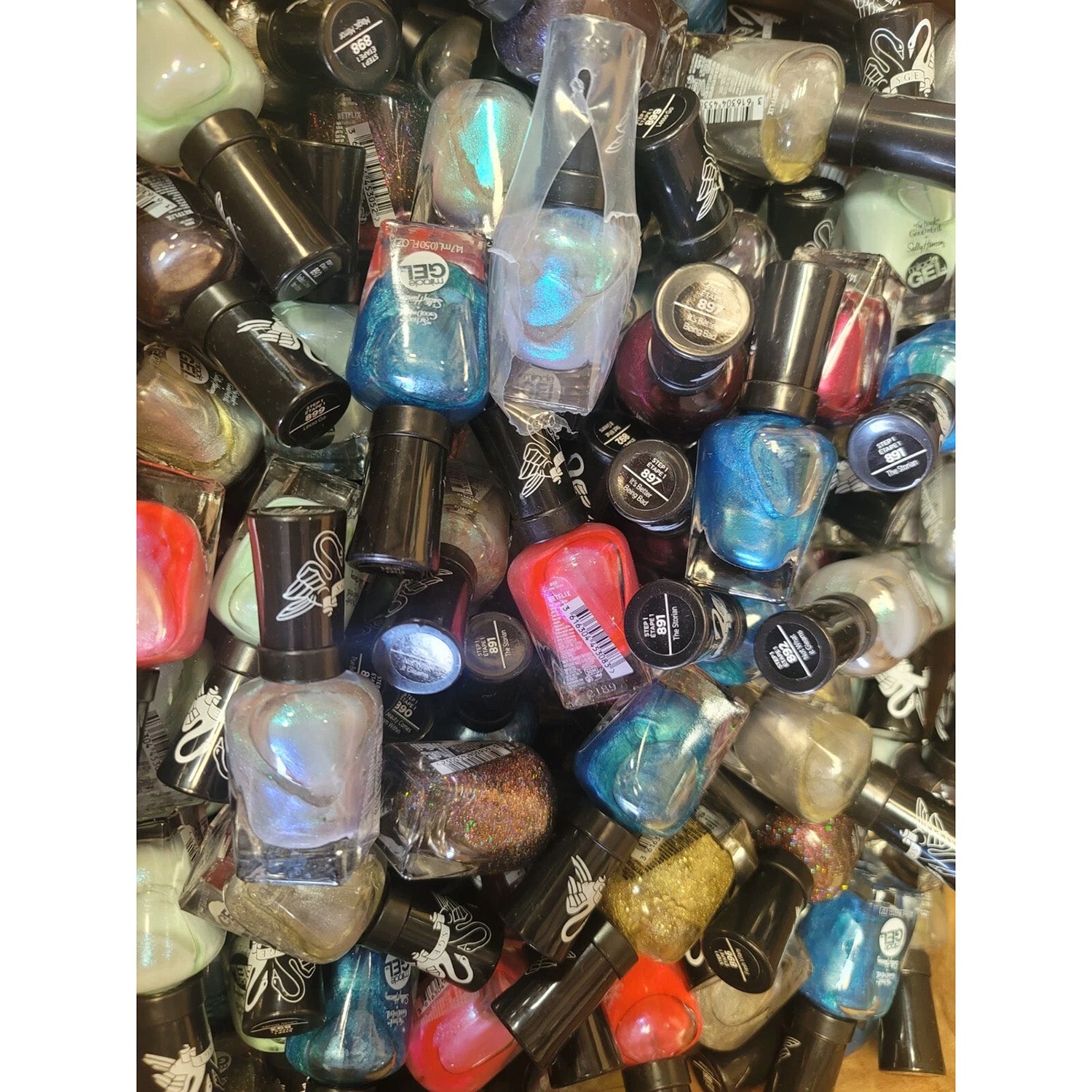 Sally Hansen Miracle Gel Nail Polish Mixed Box, 25 Units